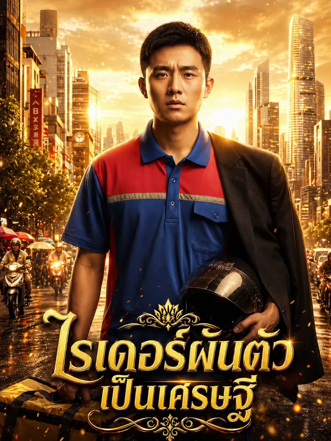 ไรเดอร์ผันตัวเป็นเศรษฐี พากย์ไทย