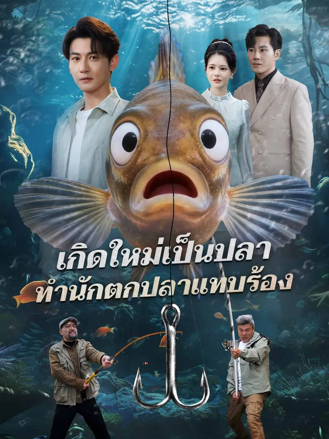 เกิดใหม่เป็นปลาทำนักตกปลาแทบร้อง พากย์ไทย