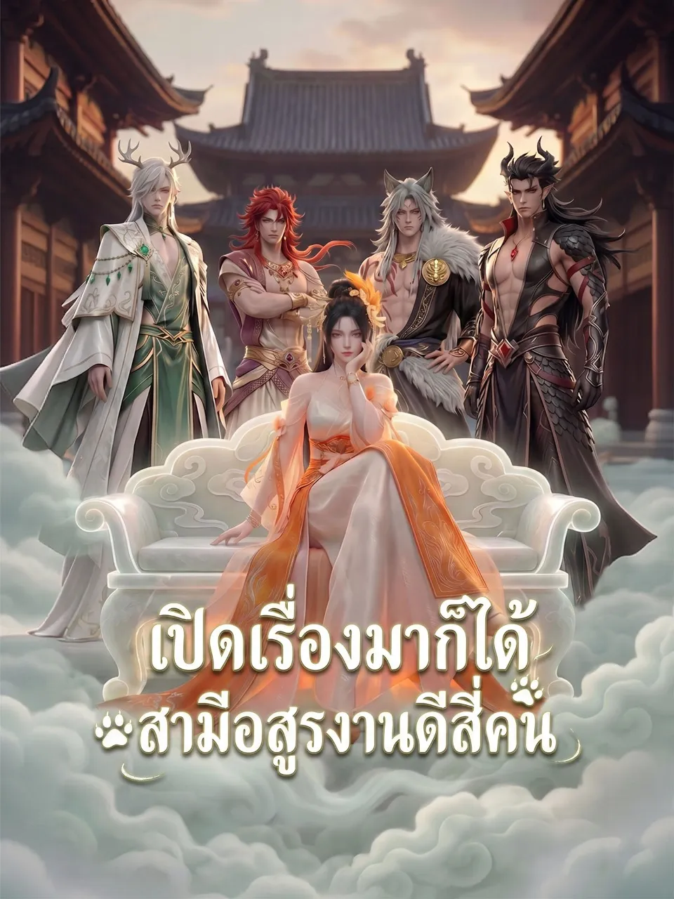 เปิดเรื่องมาก็ได้สามีอสูรงานดีสี่คน พากย์ไทย