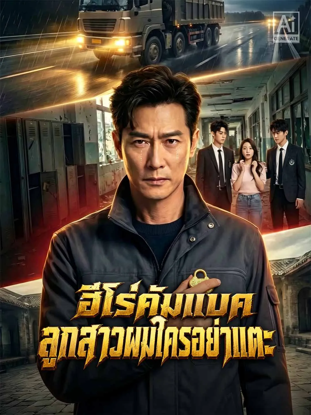 ฮีโร่คัมแบคลูกสาวผมใครอย่าแตะ พากย์ไทย