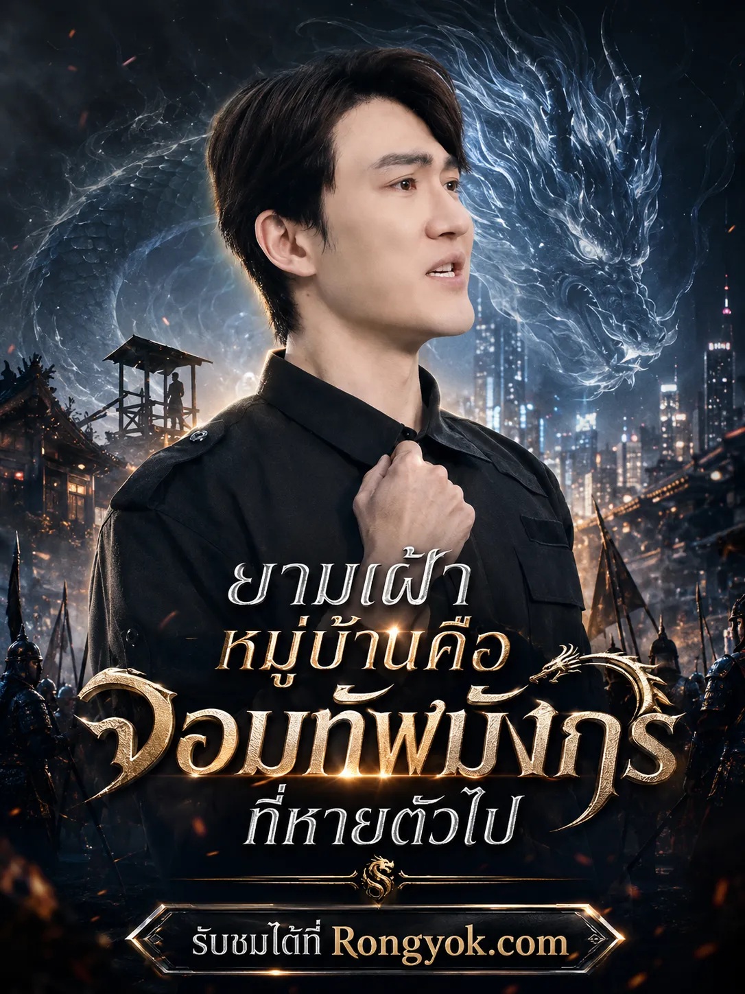 ยามเฝ้าหมู่บ้านคือจอมทัพมังกรที่หายตัวไป พากย์ไทย