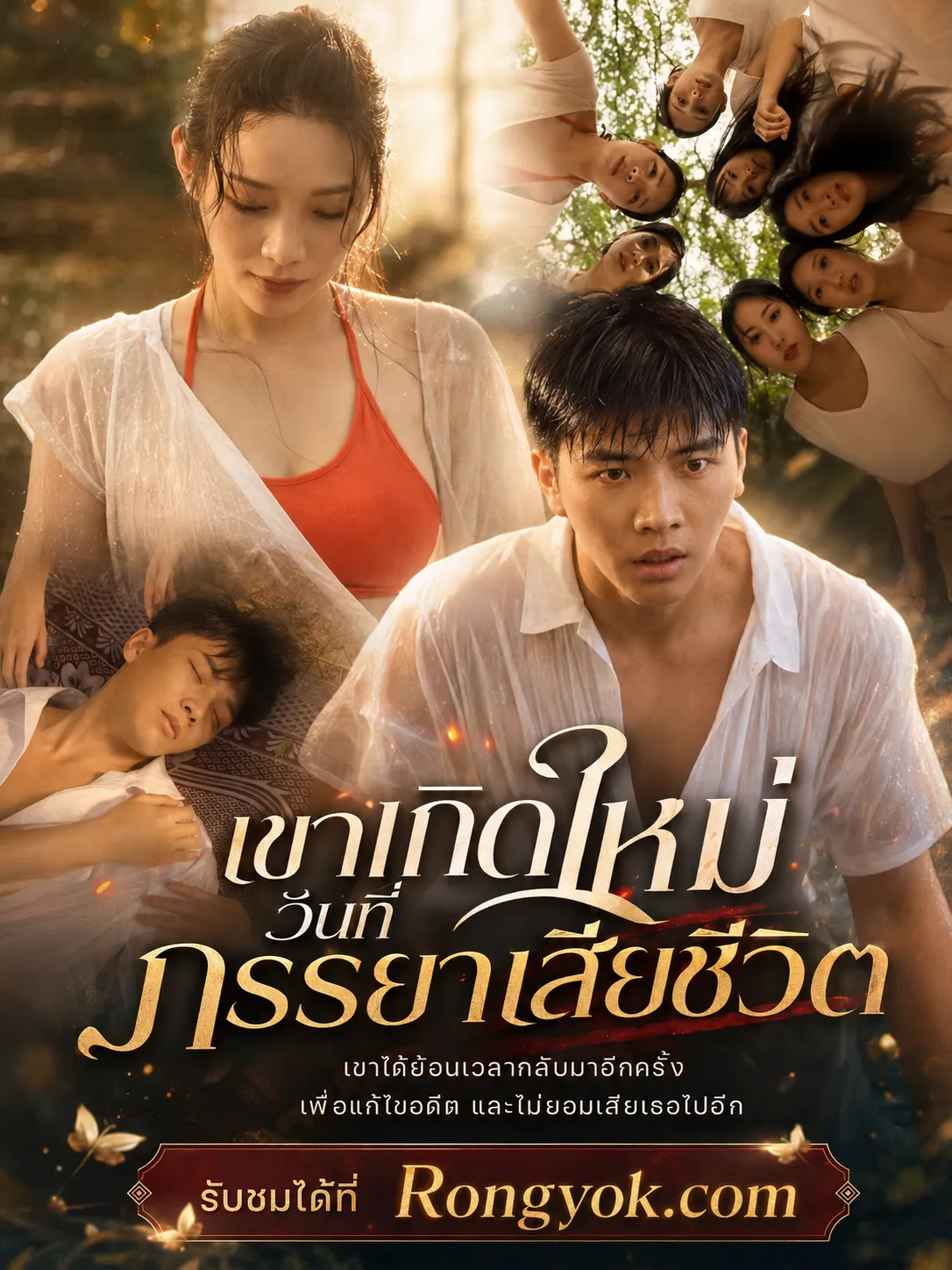 เขาเกิดใหม่วันที่ภรรยาเสียชีวิต พากย์ไทย